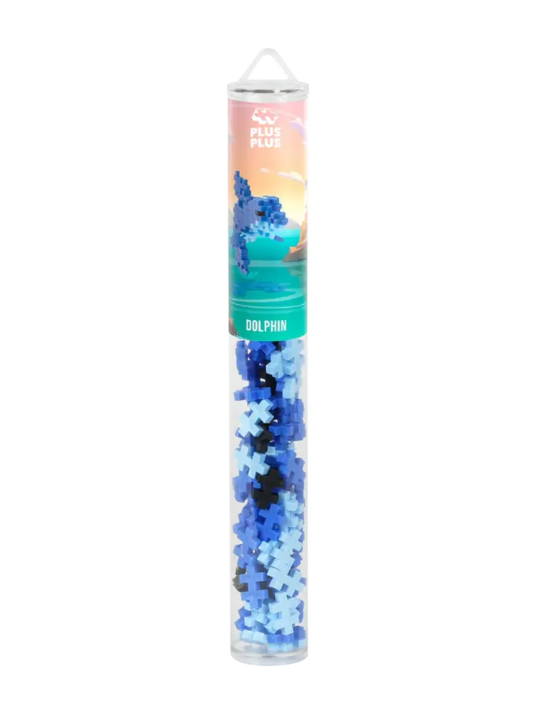 Plus-Plus Plus-Plus - tube - dolfijn (100 stukjes)