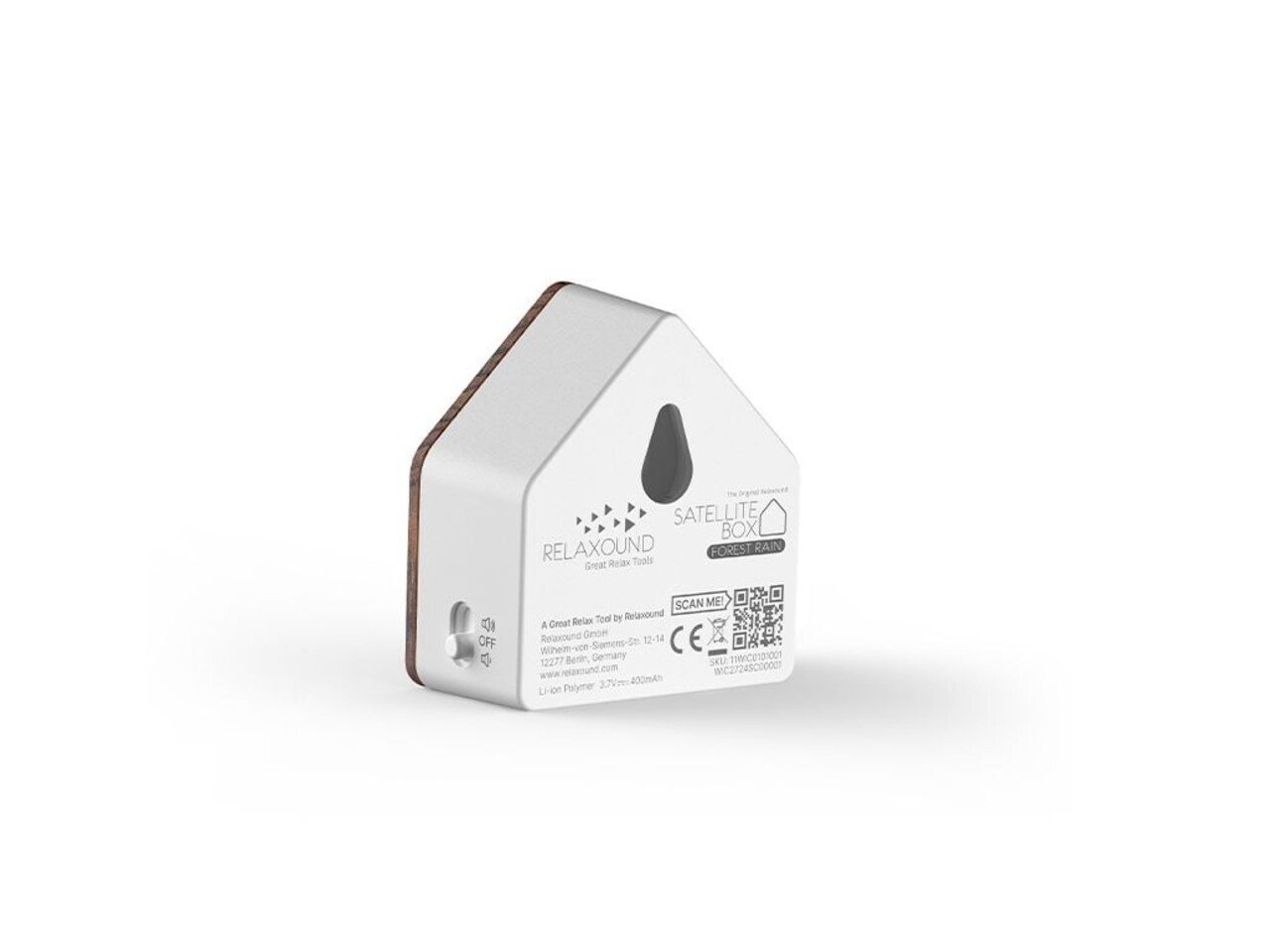 Zwitscherbox Zwitscherbox/Relaxound - satellite box forest rain - wood