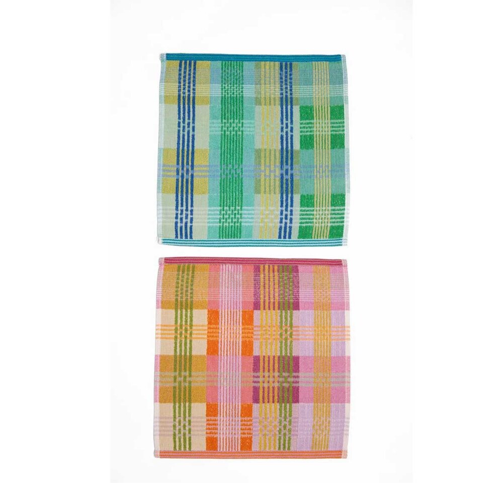 Foekje Fleur Foekje fleur - odds & ends - wild weave multi doekjes #90 (set van 2) Foekje Fleur Foekje fleur - odds & ends - wild weave multi doekjes #90 (set van 2)