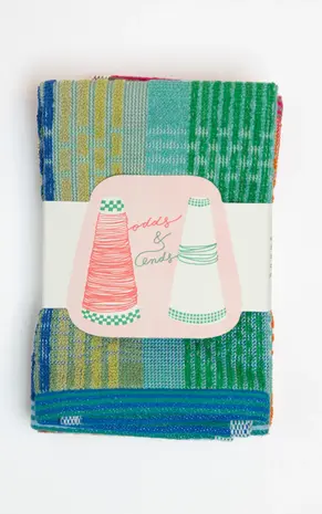 Foekje Fleur Foekje fleur - odds & ends - wild weave multi doekjes #90 (set van 2) Foekje Fleur Foekje fleur - odds & ends - wild weave multi doekjes #90 (set van 2)