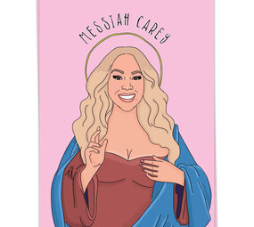 Kaart Blanche Kaart blanche - kerstkaart - messiah carey