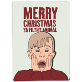 Kaart Blanche Kaart blanche - kerstkaart - filthy animal