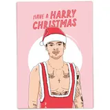 Kaart Blanche Kaart blanche - kerstkaart - have a harry christmas Kaart Blanche Kaart blanche - kerstkaart - have a harry christmas