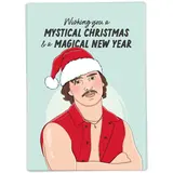 Kaart Blanche Kaart blanche - kerstkaart - mystical magical christmas