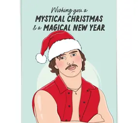 Kaart Blanche Kaart blanche - kerstkaart - mystical magical christmas