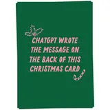 Kaart Blanche Kaart blanche - kerstkaart - chatGPT