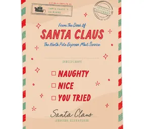 Kaart Blanche Kaart blanche - kerstkaart - you tried