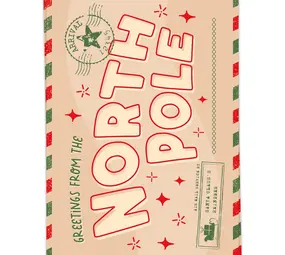 Kaart Blanche Kaart blanche - kerstkaart - northpole