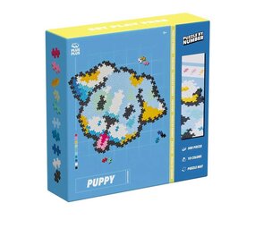 Plus-Plus Plus-Plus - puzzle by number - hond (500 stukjes)