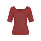 Zilch Zilch - top square neck bamboo - mahogany