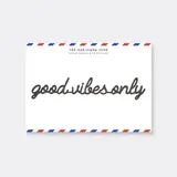 The one liner club The one liner club - sticker - good vibes only