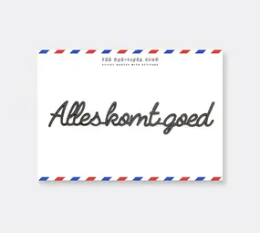 The one liner club The one liner club - sticker - alles komt goed