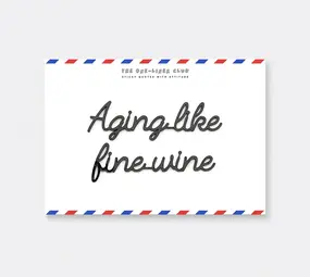The one liner club The one liner club - sticker - fine wine The one liner club The one liner club - sticker - fine wine