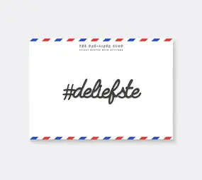 The one liner club The one liner club - sticker - #deliefste