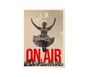 Carte Kencre Carte kencre - zeefdruk print M (A5) - on air