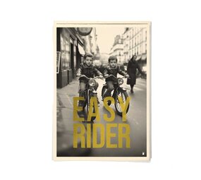 Carte Kencre Carte kencre - zeefdruk print M (A5) - easy rider