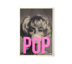 Carte Kencre Carte kencre - zeefdruk print M (A5) - pop