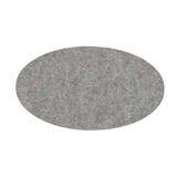 Hey Sign Hey Sign - vilten onderzetter - light grey melange (1017)