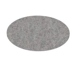 Hey Sign Hey Sign - vilten onderzetter - light grey melange (1017) Hey Sign Hey Sign - vilten onderzetter - light grey melange (1017)
