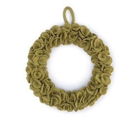 Sjaal met verhaal Sjaal met verhaal - krans - eucalyptus lichtgroen