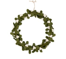 Sjaal met verhaal Sjaal met verhaal - krans xl - mistletoe