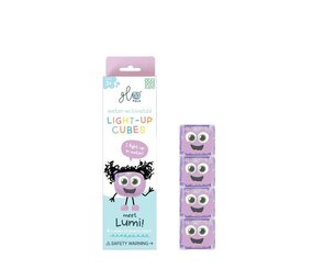 Glo Pals Glo Pals - light up cubes (set van 4) - lumi