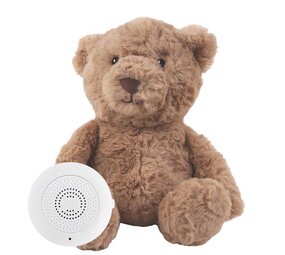 Flow Flow - heartbeat comforter knuffel - lou bruin (rechargeable)