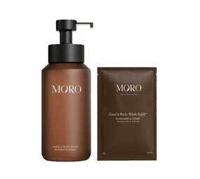 Moro Moro - body wash starter kit - rosemary & cedar