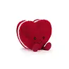 Jellycat Jellycat - amuseable knuffel - arlette heart macaron - red Jellycat Jellycat - amuseable knuffel - arlette heart macaron - red