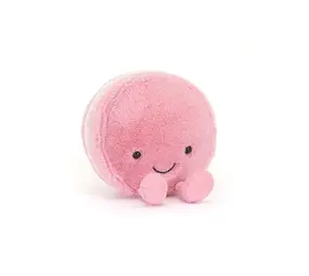 Jellycat Jellycat - amuseable knuffel - mia macaron (framboise) Jellycat Jellycat - amuseable knuffel - mia macaron (framboise)