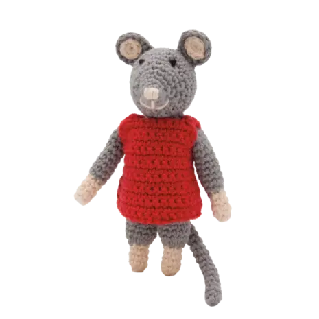 Sam & Julia / Het Muizenhuis Het Muizenhuis - haakpakket - julia Sam & Julia / Het Muizenhuis Het Muizenhuis - haakpakket - julia