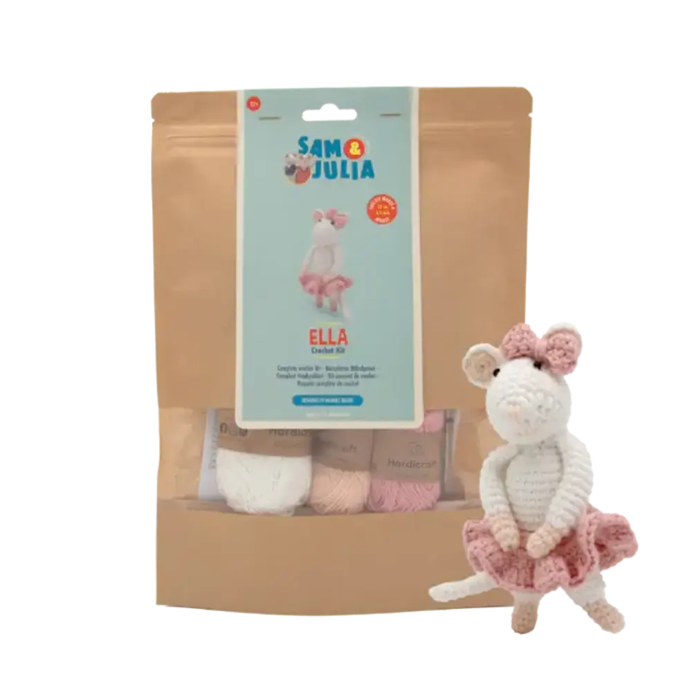 Sam & Julia / Het Muizenhuis Het Muizenhuis - haakpakket - ella Sam & Julia / Het Muizenhuis Het Muizenhuis - haakpakket - ella