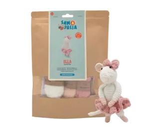 Sam & Julia / Het Muizenhuis Het Muizenhuis - haakpakket - ella Sam & Julia / Het Muizenhuis Het Muizenhuis - haakpakket - ella