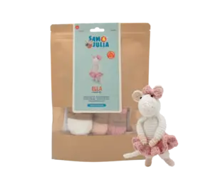 Sam & Julia / Het Muizenhuis Het Muizenhuis - haakpakket - ella Sam & Julia / Het Muizenhuis Het Muizenhuis - haakpakket - ella