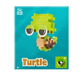 Plus-Plus Plus-Plus - pet packet - tired turtle (50 stukjes)