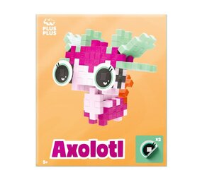 Plus-Plus Plus-Plus - pet packet - adoring axolotl (50 stukjes)