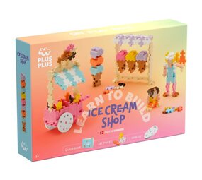 Plus-Plus Plus-Plus - learn to build - ice cream shop (285 stukjes)