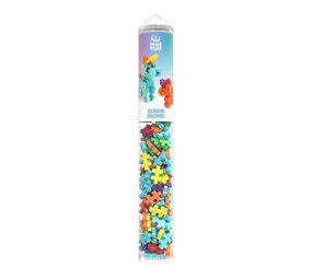 Plus-Plus Plus-Plus - tube - rainbow unicorns (100 stukjes) Plus-Plus Plus-Plus - tube - rainbow unicorns (100 stukjes)