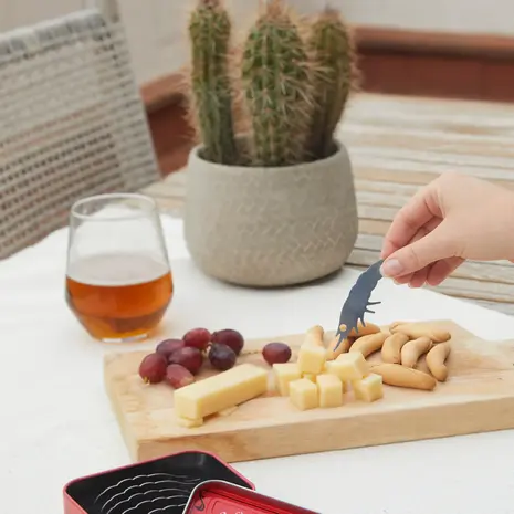 Balvi Balvi - blikje snackvorkjes - crevettes (set van 6) Balvi Balvi - blikje snackvorkjes - crevettes (set van 6)