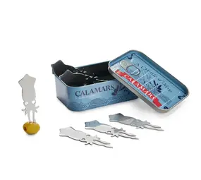 Balvi Balvi - blikje snackvorkjes - calamaris (set van 6)