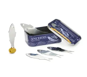 Balvi Balvi - blikje snackvorkjes - anchois (set van 6)