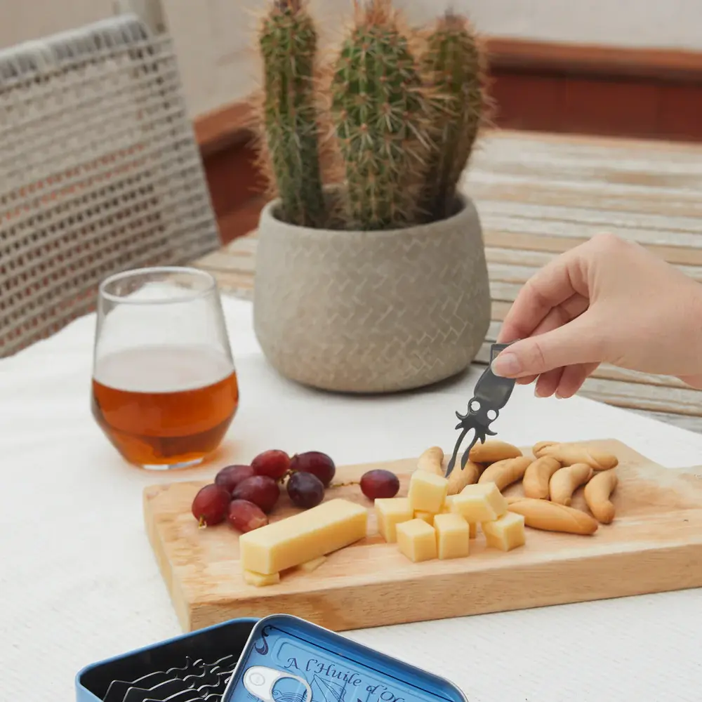 Balvi Balvi - blikje snackvorkjes - calamaris (set van 6)