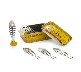Balvi Balvi - blikje snackvorkjes - sardines (set van 6)