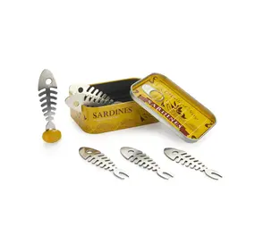 Balvi Balvi - blikje snackvorkjes - sardines (set van 6) Balvi Balvi - blikje snackvorkjes - sardines (set van 6)