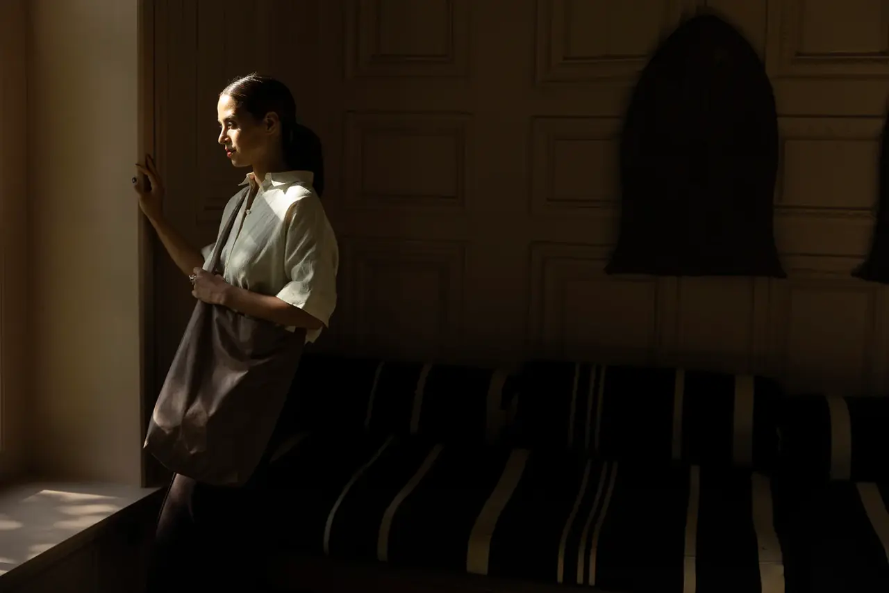 Tinne+Mia Tinne+Mia - feel good bag - chicory coffee Tinne+Mia Tinne+Mia - feel good bag - chicory coffee