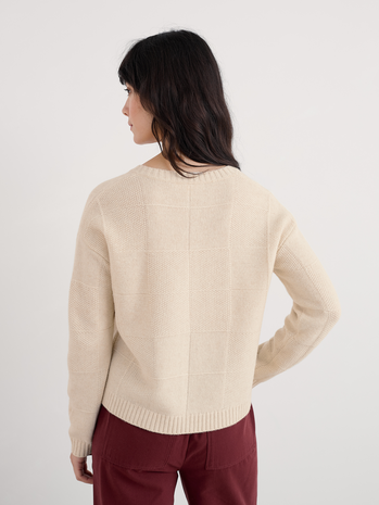 Seasalt Seasalt - coweth cardigan - limestone Seasalt Seasalt - coweth cardigan - limestone