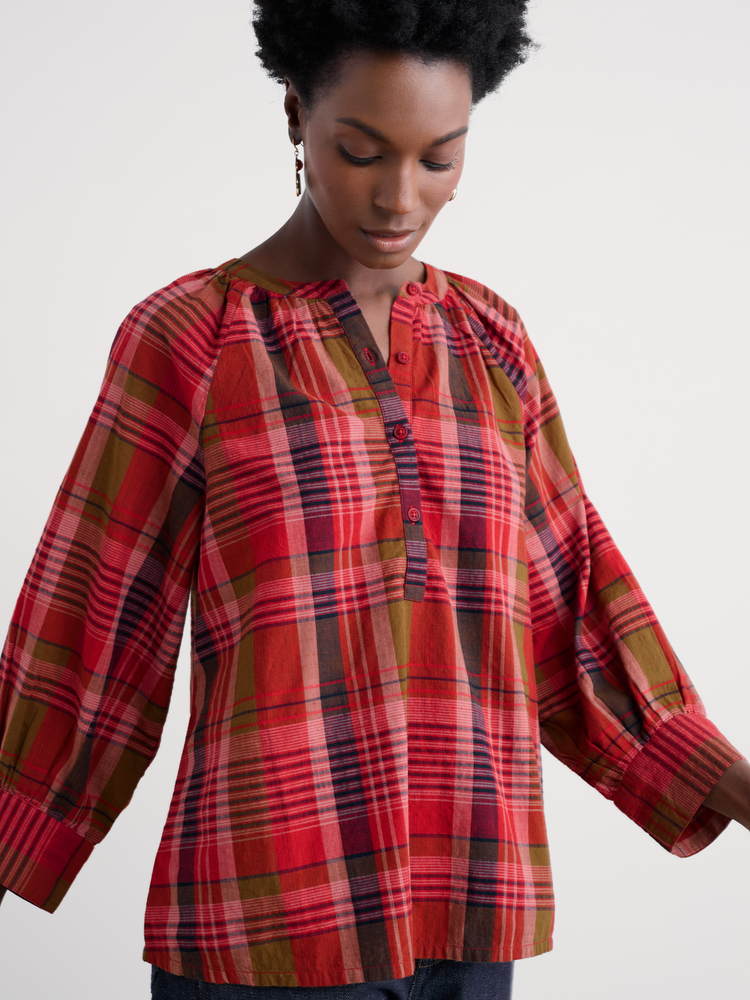 Seasalt Seasalt - moor grass shirt - spring squall squash Seasalt Seasalt - moor grass shirt - spring squall squash