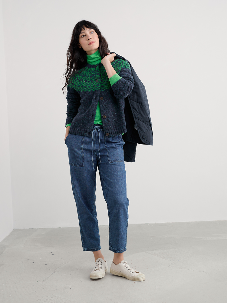 Seasalt Seasalt - port kinnis cardigan merino - wag tail maritime hedgerow Seasalt Seasalt - port kinnis cardigan merino - wag tail maritime hedgerow