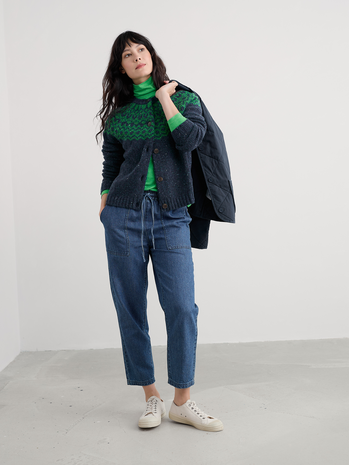 Seasalt Seasalt - port kinnis cardigan merino - wag tail maritime hedgerow Seasalt Seasalt - port kinnis cardigan merino - wag tail maritime hedgerow