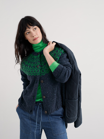 Seasalt Seasalt - port kinnis cardigan merino - wag tail maritime hedgerow Seasalt Seasalt - port kinnis cardigan merino - wag tail maritime hedgerow